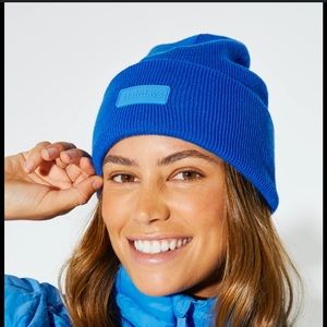 HALFDAYS Blue Beanie NWOT